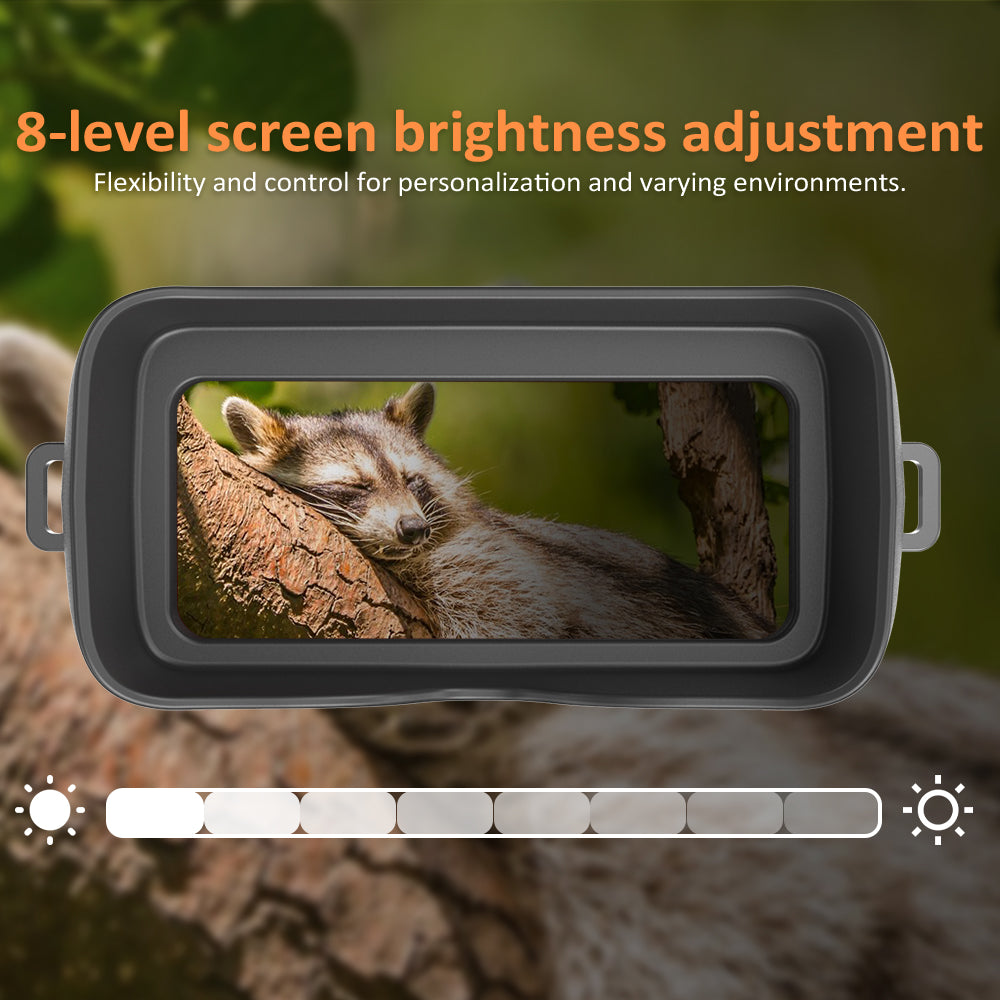 ExploreVision Bino Pro – 4K Full-Color Night Vision Binocular