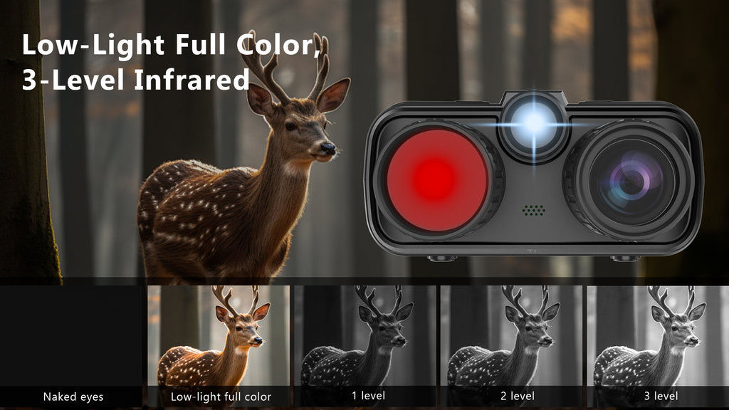 ExploreVision Bino Pro – 4K Full-Color Night Vision Binocular